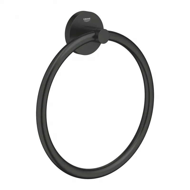Grohe Start törölközőtartó gyűrű, matt fekete 411742430Grohe Biztonságos fizetés
