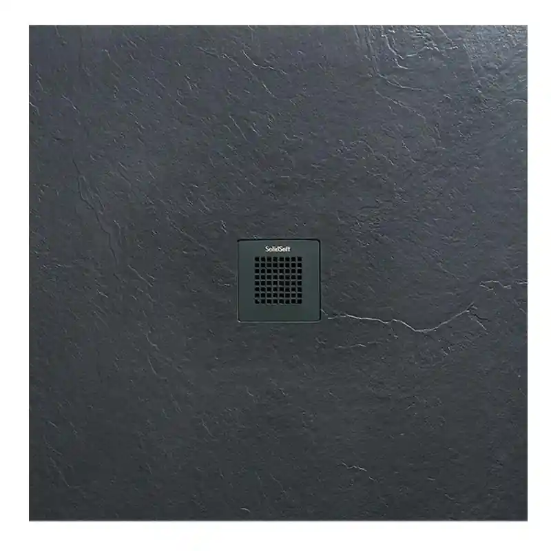 AREZZO design SOLIDSoft zuhanytálca 80x80 cm, ANTRACIT, színazonos lefolyóval AR-8080AArezzo Design Legkelendőbb
