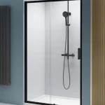 Radaway Premium Pro Black DWJ fekete zuhanyajtó balos, 150 cm 1014150-54-01LRadaway Rendeld meg most
