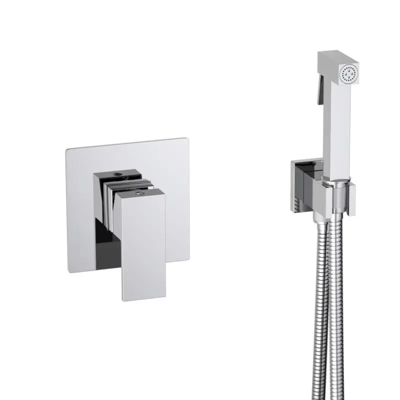 Utolsó esély AREZZO design CUBEFIELD falsík alatti bidé csaptelep kézizuhannyal, króm AR-4407CRArezzo Design