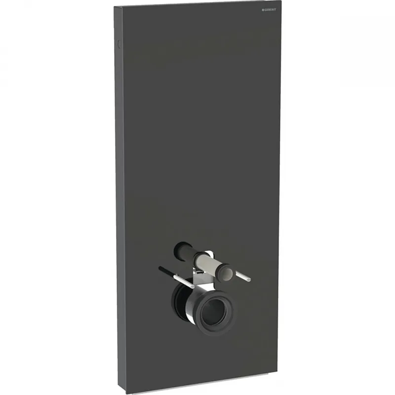 Gyors kiszállítás Geberit Monolith Plus 114 szanitermodul fali WC-hez, fekete üveg 131.231.SJ.7Geberit