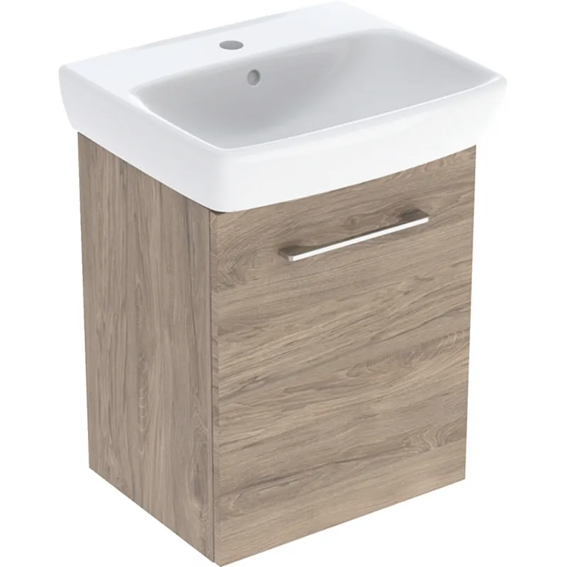 Geberit Selnova Square 50 alsó szekrény mosdóval, hikoridió 502.752.00.1Geberit Azonnal elérhető