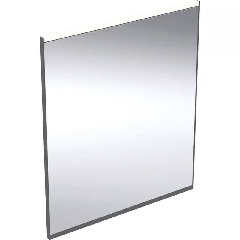 Geberit Option Plus Square 60x70 cm tükör világítással, matt fekete/eloxált alumínium 502.781.14.1Geberit Utolsó esély