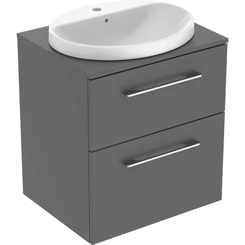Geberit Selnova Square 60 szekrény mosdóval szett, matt láva 502.869.00.1Geberit Szuper ajánlat