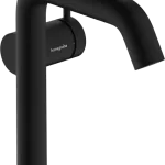 Akciós ár Hansgrohe Tecturis S egykaros mosdócsaptelep Fine 150, CoolStart EcoSmart+, Push-open lefolyógarnitúrával, matt fekete 73340670Hansgrohe
