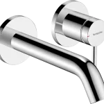 Akció Hansgrohe Tecturis S egykaros falsík alatti mosdócsaptelep, 16.5cm-es kifolyóval, króm 73350000Hansgrohe