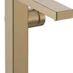 Akciós ár Hansgrohe Tecturis E egykaros mosdócsaptelep Fine 150, CoolStart EcoSmart+, lefolyógarnitúra nélkül, szálcsiszolt bronz 73041140Hansgrohe