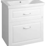 Sapho AQUALINE FAVOLO 70 mosdótartó szekrény, matt fehér FV270Aqualine Expressz kézbesítés