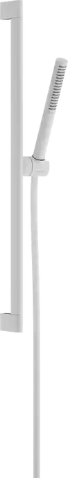 Csak ma Hansgrohe Pulsify S zuhanyszett 1jet, EcoSmart+, 650 mm-es zuhanyrúddal, matt fehér 24373700Hansgrohe
