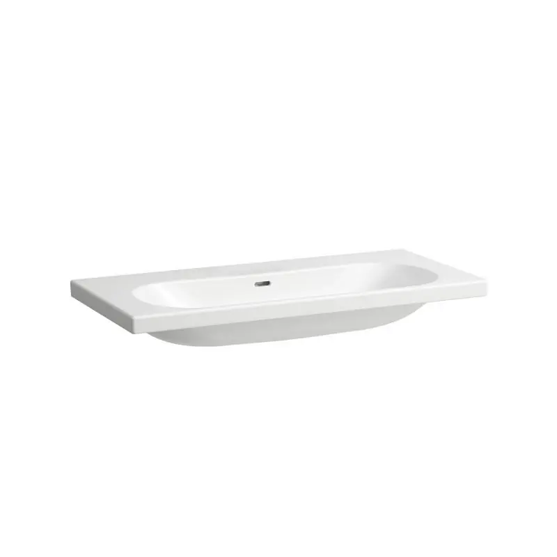 Rendeld meg most Laufen Lua mosdó 100x46 cm, csaplyuk nélkül alsó felülete csiszolt H8160890001091Laufen