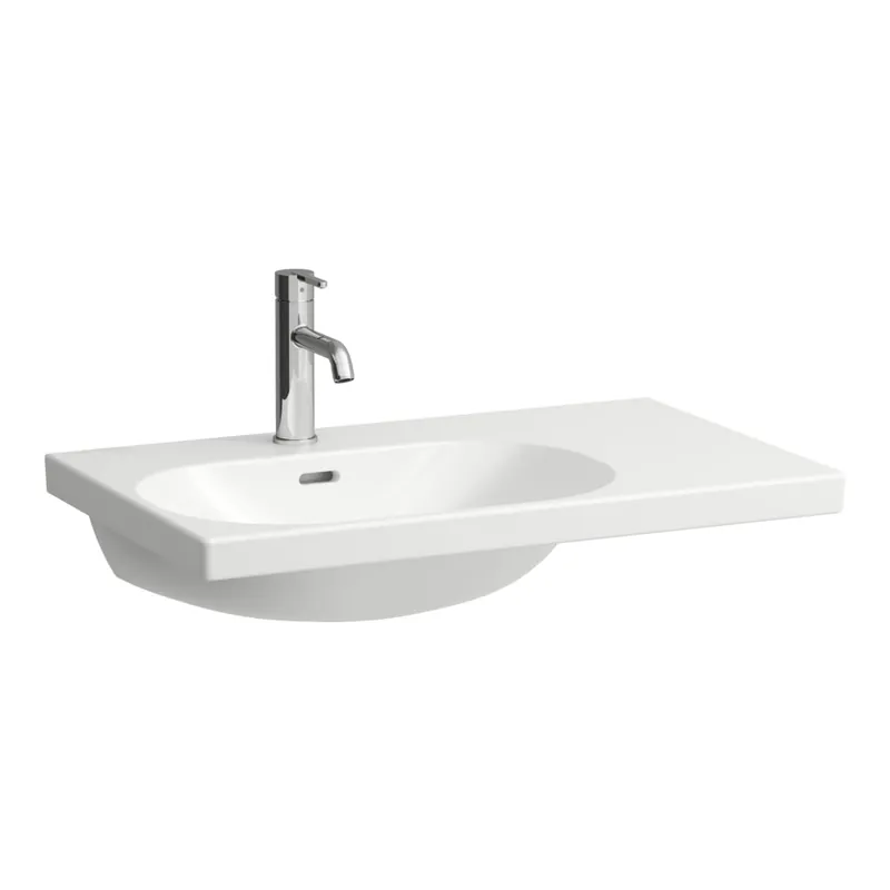 Laufen Lua aszimmetrikus mosdó jobb oldali pulttal, 75x46 cm H8170860001041Laufen Ajánlat