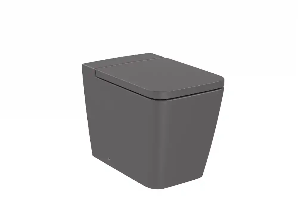 Expressz kézbesítés Roca Inspira Square Rimless falra tolható álló wc csésze, onyx A347537640Roca