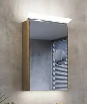 Vedd meg most Tboss Mirror Box Cut 55 tükrös szekrény világítássalTboss