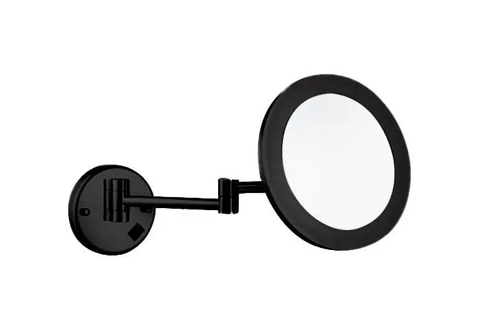 AREZZO design kerek kozmetikai tükör LED világítással, fekete AR-QL5011B (K)Arezzo Design Különleges ajánlat
