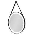 AREZZO design 60 cm kerek okos tükör LED világítással, fekete AR-3055Arezzo Design Végkiárusítás