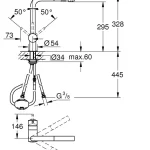 Outlet Grohe Minta egykaros mosogatócsap warm sunset 30274DA0Grohe