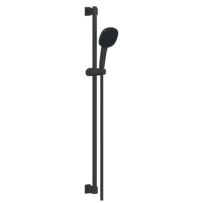 Rendeld meg most Grohe Vitalio Comfort 110 zuhanyszett, 2 féle vízsugárral, matt fekete 269302431Grohe