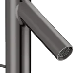 Hansgrohe AXOR Starck egykaros mosdócsaptelep 100 automata leeresztővel CoolStart, polírozott fekete króm 10007330Axor Kihagyhatatlan ajánlat
