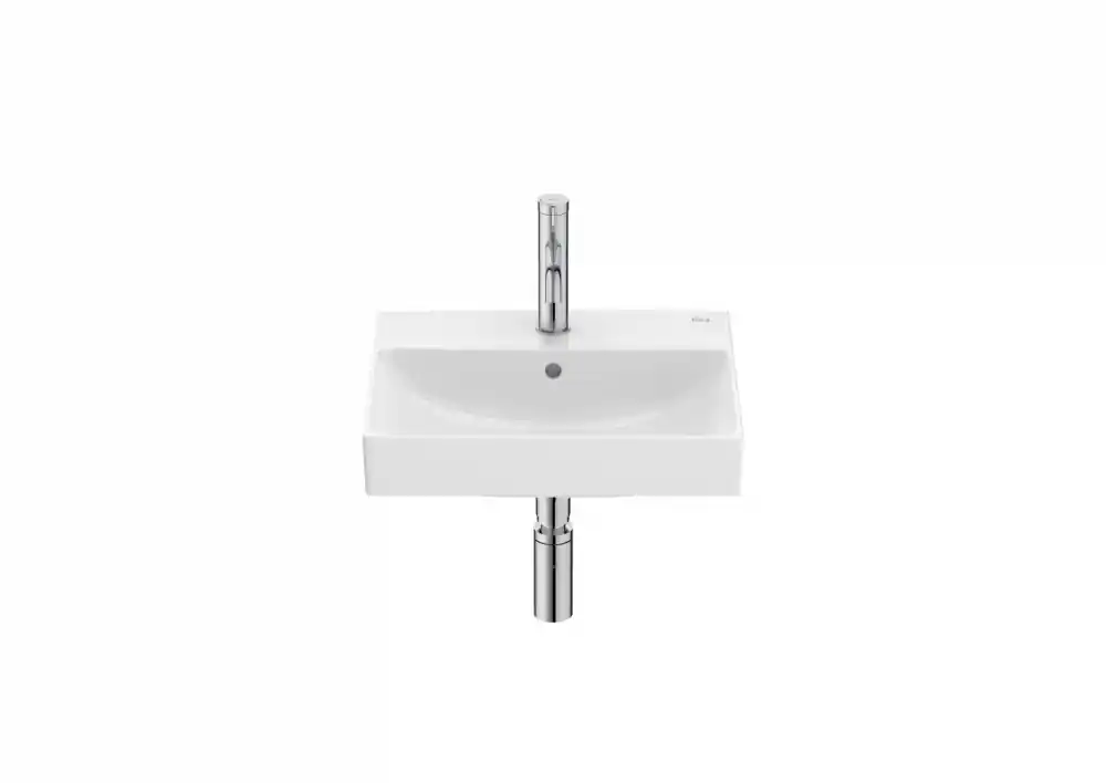 Akciós ár Roca Ona Fineceramic Compact kézmosó 45x36 cm, fehér Supraglaze A327682S00Roca