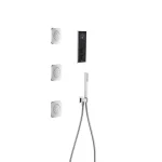 Korlátozott ajánlat Roca Smart Shower elektronikus termosztátos falsík alatti zuhanyszett csomag, 3 fogyasztós A5D124AC00Roca