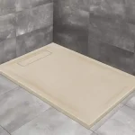Olcsóbb Radaway Doris F 100x80 szögletes öntöttmárvány zuhanytálca, beige DF1080-55Radaway