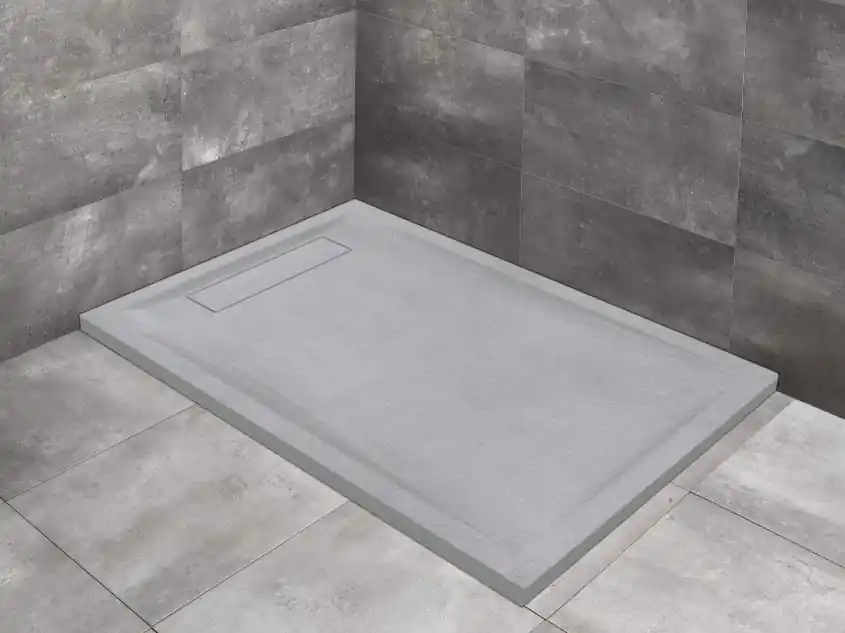 Radaway Doris F 100x80 szögletes öntöttmárvány zuhanytálca, szürke DF1080-52Radaway Kihagyhatatlan ajánlat