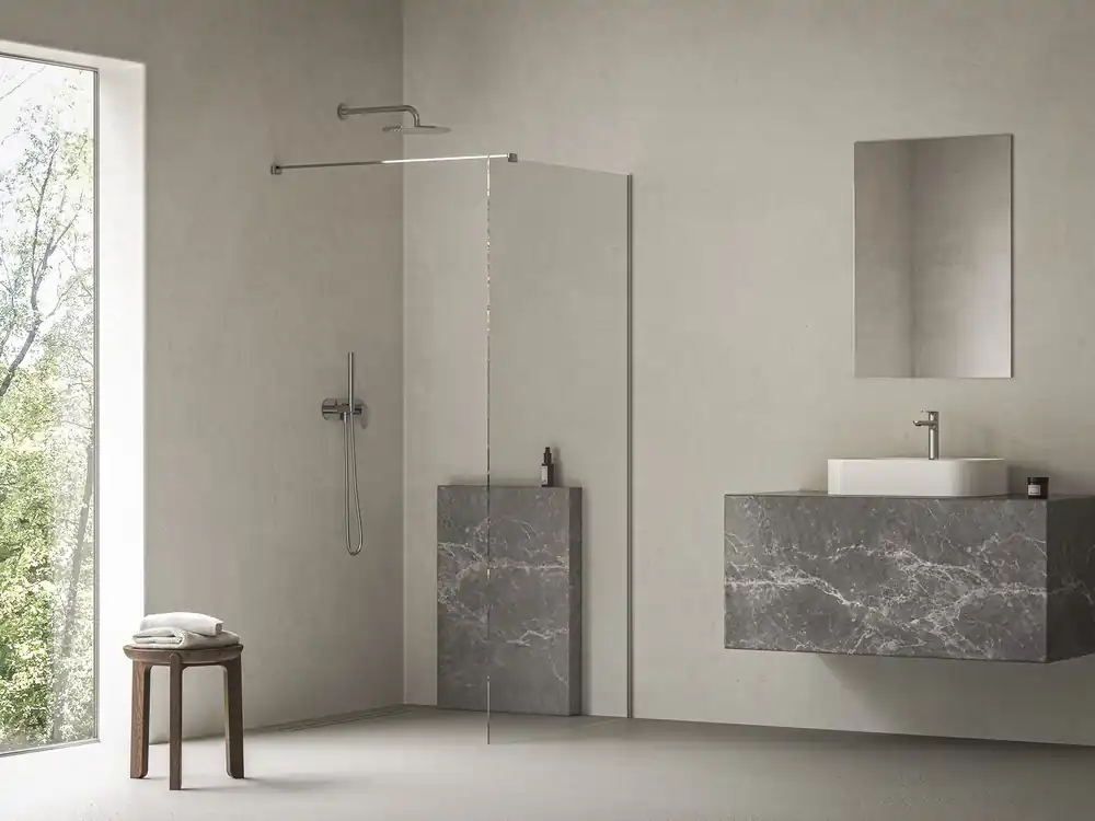Ravak Air Wall 120 cm Walk-In zuhanyfal Transparent üveggel, krómhatású GW9WG0C00Z1CRavak Azonnali szállítás