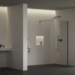 Ravak Air Wall 120 cm Walk-In zuhanyfal Transparent üveggel, fekete GW9WG0300Z1CRavak Legkelendőbb