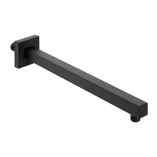 Legnépszerűbb Invena szögletes fali zuhanykar fejzuhanyhoz, 400mm, fekete SC-D1-078-SInvena