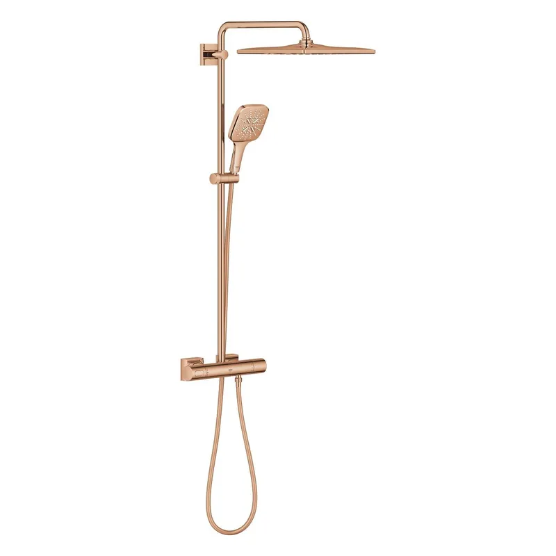 Grohe Rainshower SmartActive 310 Cube termosztátos zuhanyrendszer, Warm Sunset 26837DA0Grohe Nézd meg most