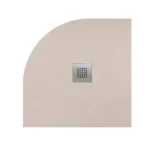 Utolsó esély Radaway Kios A 80x80 cm íves zuhanytálca, bézs KA8080-55Radaway