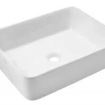 Invena Nyks pultra ültethető mosdó 47,5x37,5 cm, fehér CE-11-001-CInvena Legkelendőbb