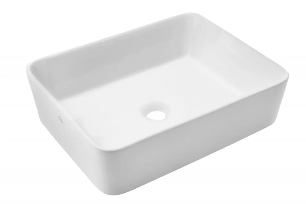Invena Nyks pultra ültethető mosdó 47,5x37,5 cm, fehér CE-11-001-CInvena Legkelendőbb