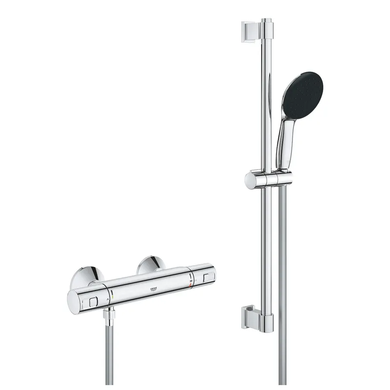 Grohe Precision Start termosztátos zuhanycsaptelep zuhanyszettel, króm 34597001Grohe Népszerű