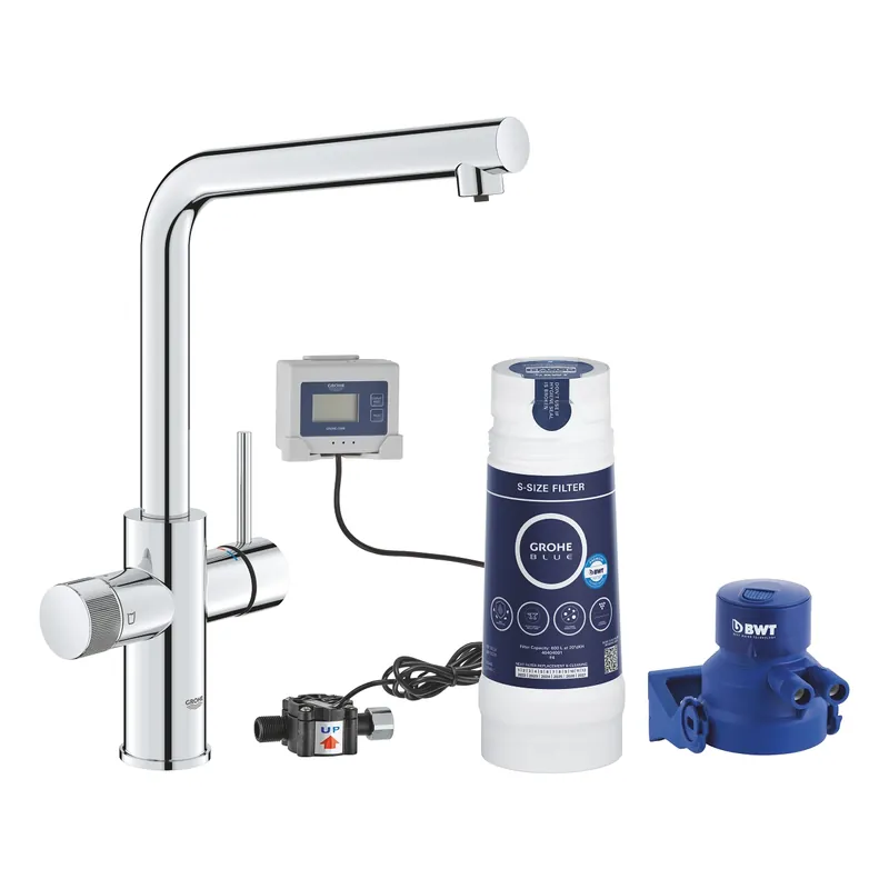 Grohe Blue Pure Minta Kezdőszett S-es méretű filterrel, króm 30589000Grohe Nézd meg most