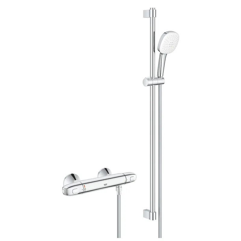 Grohe Grohtherm 1000 termosztátos zuhanycsaptelep zuhanyszettel, króm 34824005Grohe Szuper ajánlat