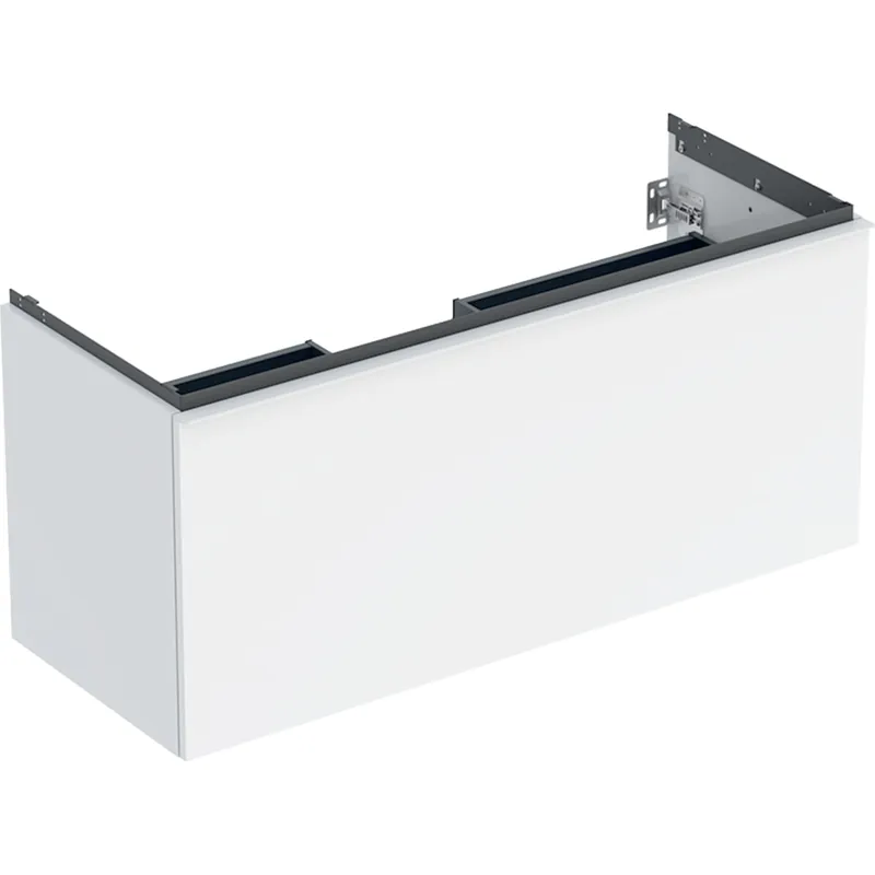 Legnépszerűbb Geberit Acanto 120 cm alsó szekrény mosdóhoz, magasfényű fehér 503.006.01.1Geberit