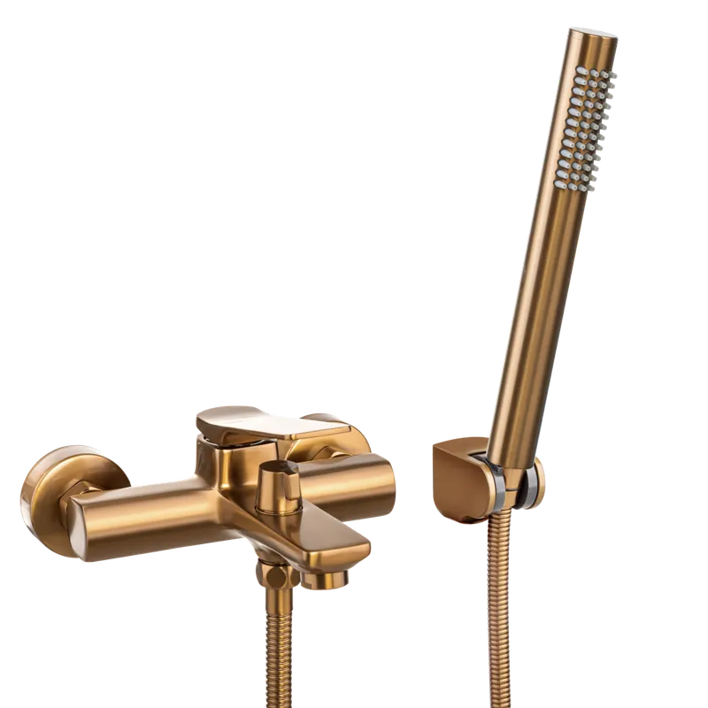 Invena NERI Plus kádcsaptelep zuhanyszettel, réz BW-P1-014-LInvena Gyors szállítás