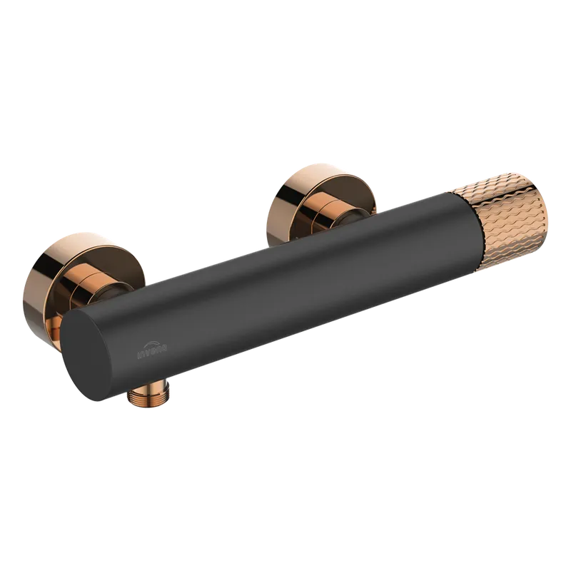 Árengedmény Invena Moonlight zuhanycsaptelep, matt fekete/rose gold BN-77-014-VInvena
