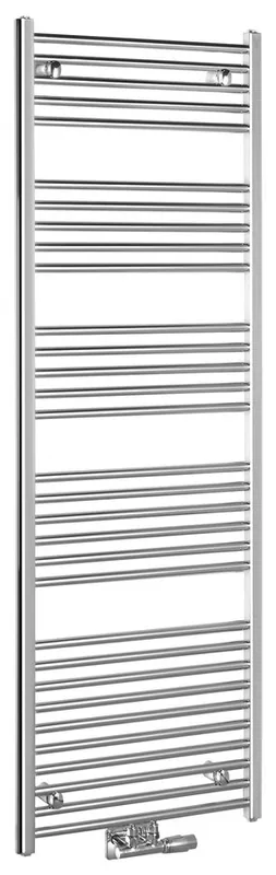 Különleges ajánlat Sapho AQUALINE ALYA 600x1785 mm fürdőszobai radiátor középső bekötéssel, króm LLS306Aqualine