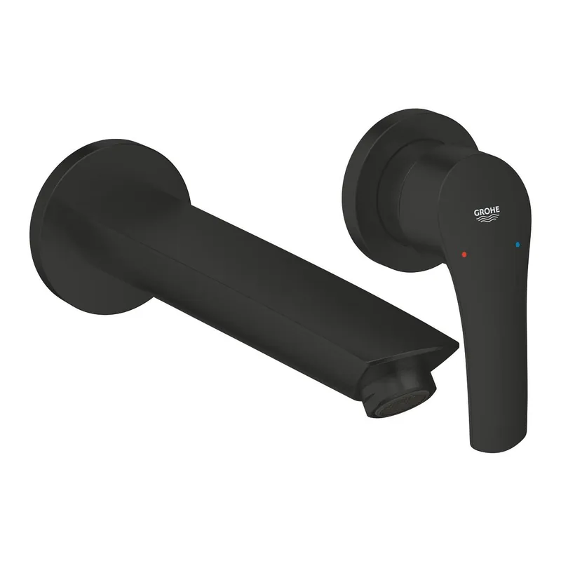 Grohe Eurosmart 2 lyukas fali mosdó csaptelep, M-es méret, matt fekete 293382433Grohe Újdonság