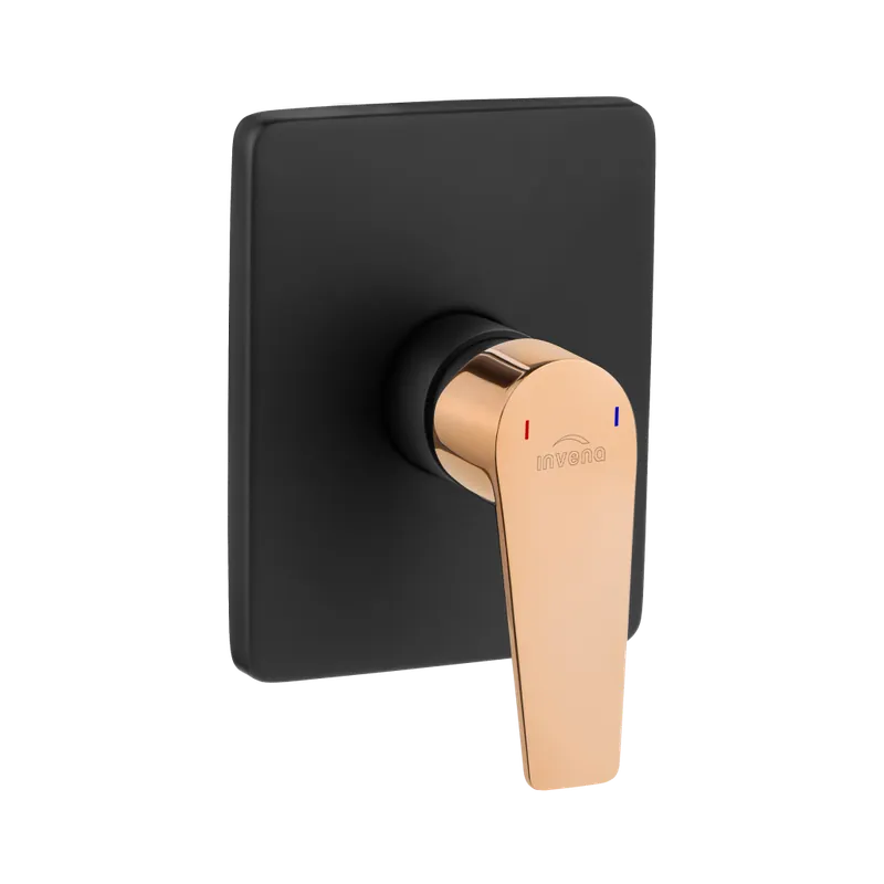 Invena Midnight egy funkciós falsík alatti csaptelep, matt fekete/rose gold BP-35-001-VInvena Vásárlói kedvenc
