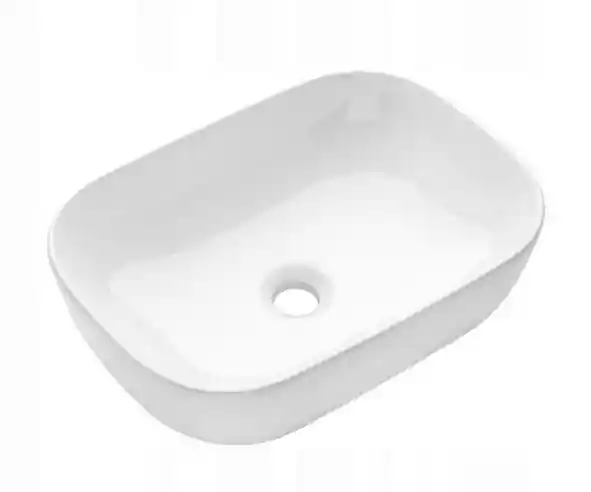 Invena Westa pultra ültethető mosdó 45,5x32 cm, fehér CE-24-001-WInvena Gyors kiszállítás