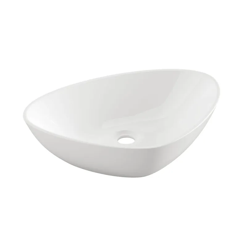 Gyors kiszállítás Invena Trigono pultra ültethető mosdó 50x40,5 cm, fehér CE-58-001-WInvena