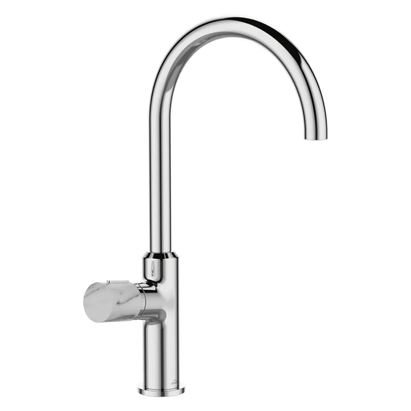 Legkelendőbb Invena Stone Plus mosogató csaptelep, fehér-króm, BZ-P3-001-VInvena
