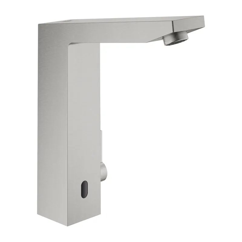 Grohe Eurocube E Infravörös elektronikus mosdócsaptelep 6V, supersteel 36441DC0Grohe Legkelendőbb