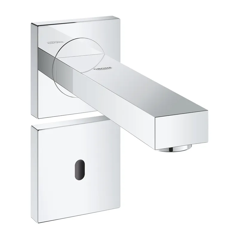 Biztonságos vásárlás GROHE Eurocube E Infravörös elektronikus fali mosdócsap keverőszelep nélkül, hálózati, króm 36442000Grohe