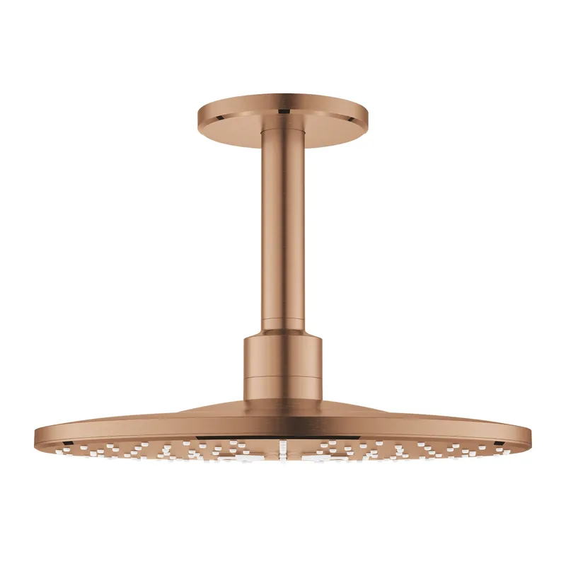 Grohe Rainshower SmartActive 310 Fejzuhany készlet mennyezetre 142 mm, 2 funkciós, brushed warm sunset 26477DL0Grohe Kiárusítás