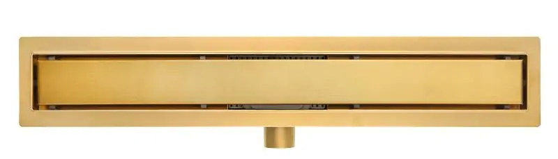 AREZZO design 2in1 80 cm rozsdamentes acél folyóka, szálcsiszolt arany AR-800DBGArezzo Design Korlátozott ajánlat