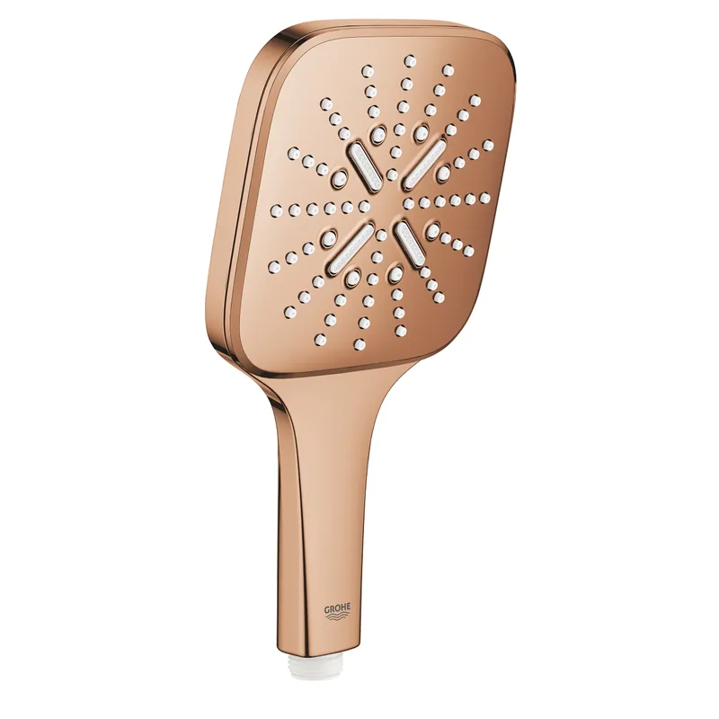 Olcsó GROHE Rainshower SmartActive 130 Cube Kézizuhany, 3 féle vízsugárral 9,5 l, warm sunset 26582DA0Grohe